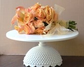16" Wedding Cake Stand / White Cake Stand / Cupcake Stand / Custom Cake Stand for Wedding Cakes / Vintage White Weddings by The Roche Studio