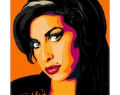 Amy Winehouse Poster Art print wall decor