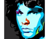 Jim Morrison Art Print - A3 Portrait
