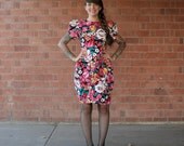 Vintage 90s Floral Dress