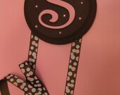 Letter Bow Holder Plaque