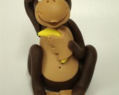 Monkey Cake Topper