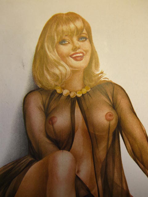 VARGAS Girl... Playboy Magazine... Vintage 1960s... 8 x 11 inches