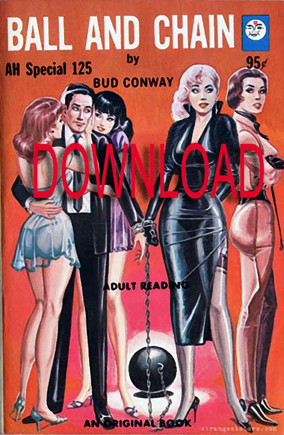 MATURE... Pulp Fiction Art... Fun Digital Download Image