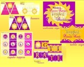 TANGLED Inspired COMPLETE package- RAPUNZEL Girls Birthday Party- Tangle - Princess - Krown Kreations & Celebrations Il_170x135