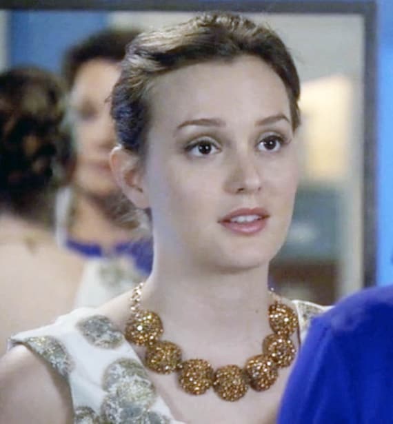 As seen on Ms. Meester as Blair Waldorf on Gossip Girl Swarovski Crystal Necklace 6470N
