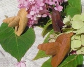 Wood Flying Hummingbird Sculpture - cherry, walnut, hickory