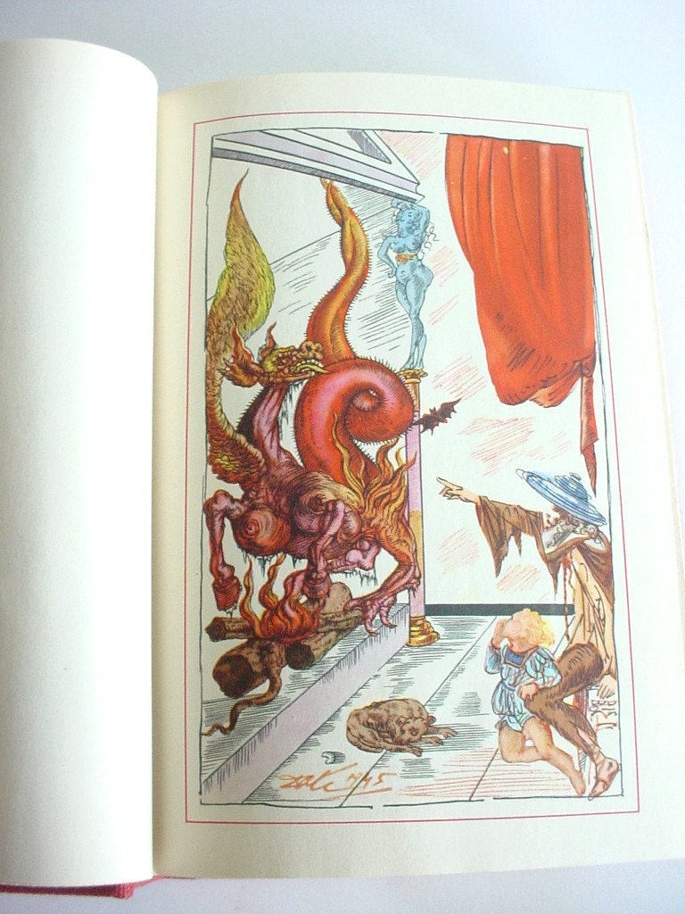Book - The Autobiography of Benvenuto Cellini - Vintage 1948 RARE - By Benvenuto Cellini, Salvadore Dali, John Addington Symonds