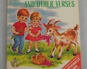Raggedy Goat and Other Verses, Vintage Rand McNally Junior Elf Book, illustrated by Vivienne Blake, 1967