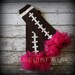 Customizable Football Leg Warmers Fuchsia Hot Pink Tutu Tights Leggings Ruffled Chiffon Birthday Party Football