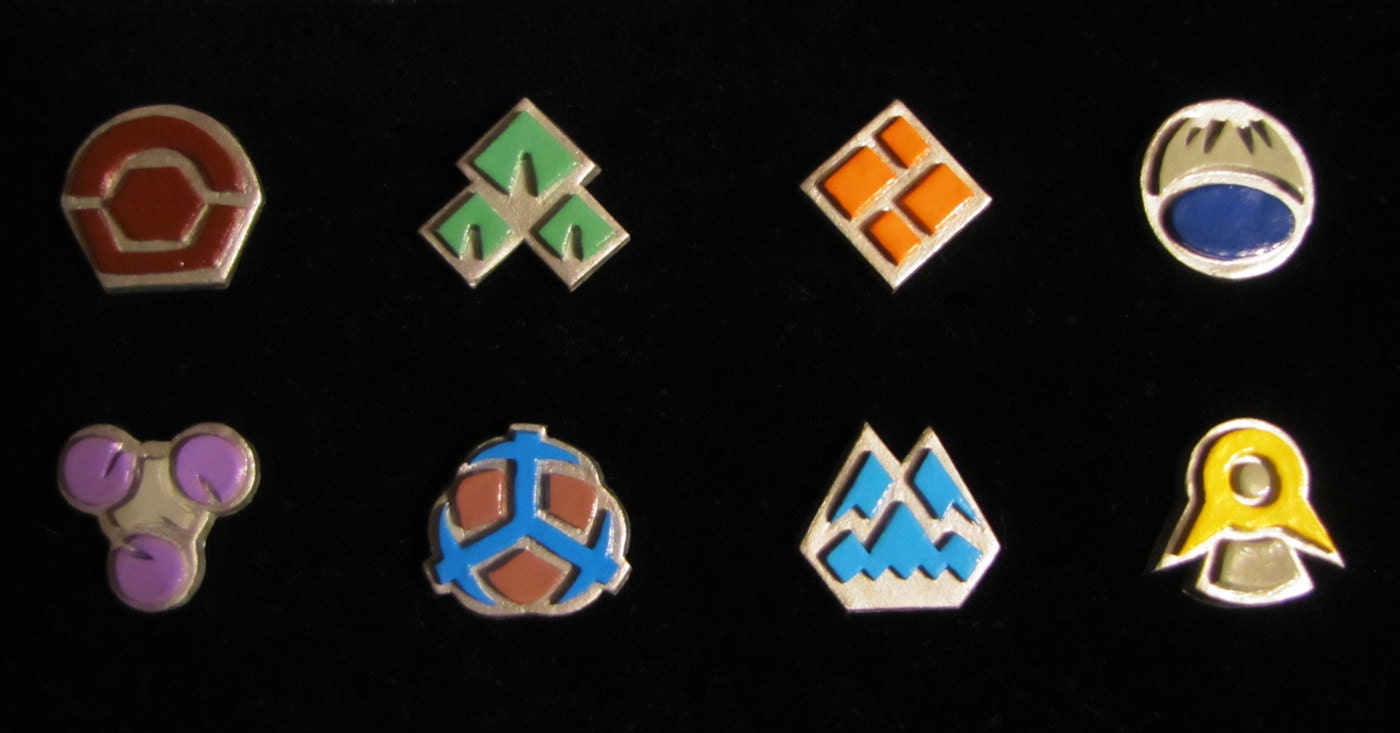Pokemon Sinnoh League Badge Set