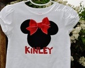 Personalized Boys Mickey Mouse Toddler Shirt or Girl Minnie Mouse Shirt, Disneyland, Disney Sibiling Shirts