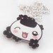 SALE - KAWAII ONIGIRI - Kawaii Onigiri Necklace Charm with Cherry Blossoms
