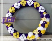 East Carolina Pirates - 18 inch Wreath - Two Pinkies