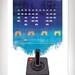 SPACE INVADERS Atari 2600 Retro Vintage Classic Video Game Art Print 11x17 by Rob Osborne