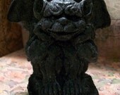 BLACK Palm Wax Gargoyle Candle Dragons Blood Scented