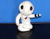 Hello Friend-- clay figurine, minimalist figure