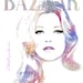 Kate - Watercolor Fashion Illustration Harper's Bazaar Giclée Print