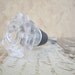Wine Bottle Stopper - Clear Glass Flower Wine Stopper