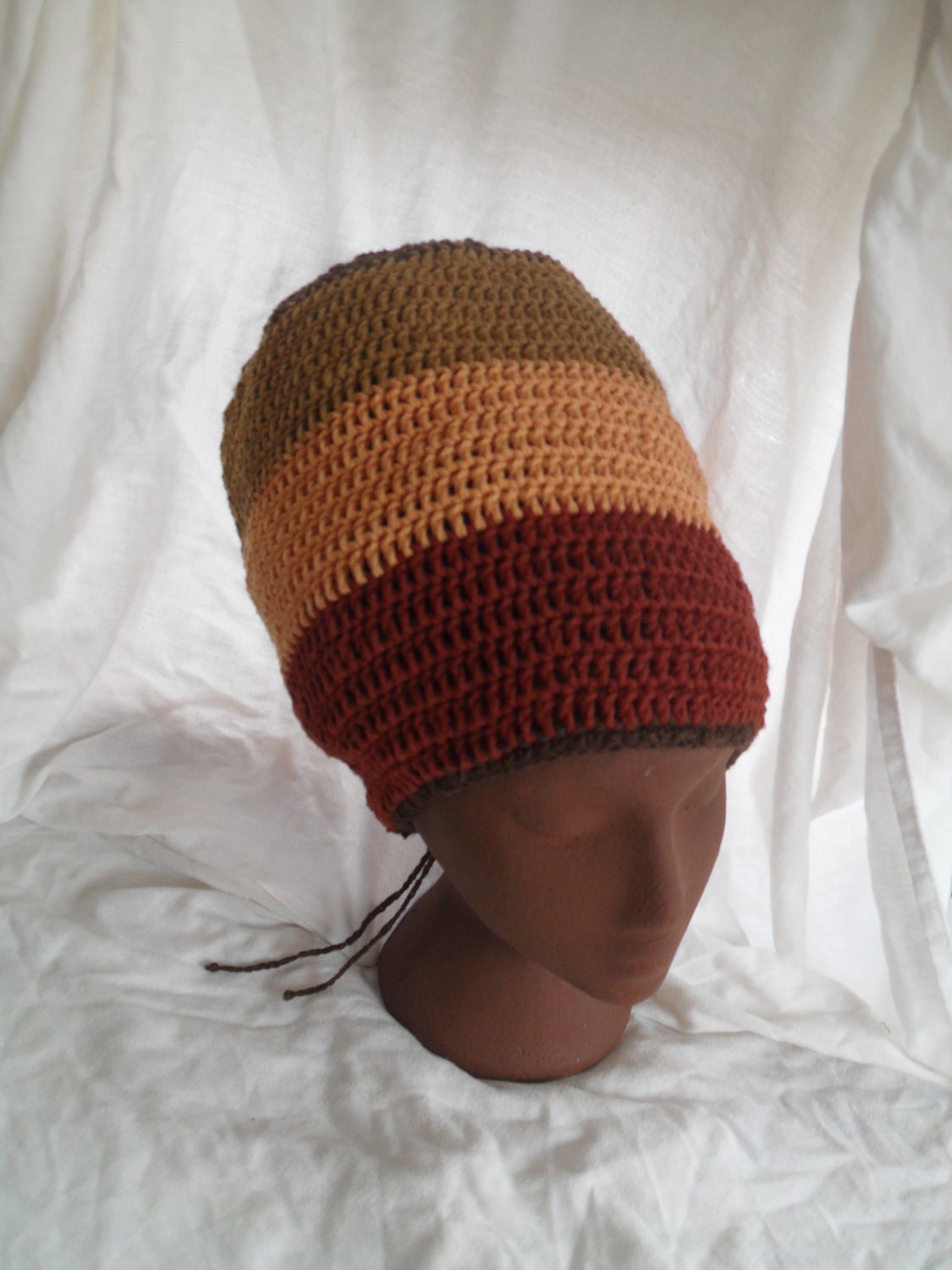 LARGE Dread Tam Custom Order, Organic Vegan