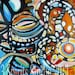 Original Abstract Painting - Wake Up Pinata