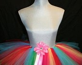 Rainbow Pixie TuTu - 12M  2T 3T 4T 5T 6 7 8...Birthday, Photo Prop, Dress Up, Costume, Gift - Ni Hao Kai Lan Inspired