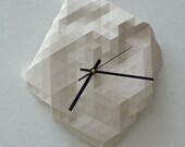 Faceted Wall Clock