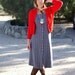 vintage 90's denim dress