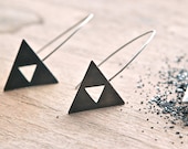 the Triangles Within earring