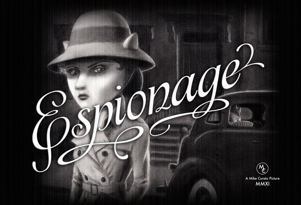 Espionage, giclée print