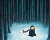 Quiet Forest, giclée print