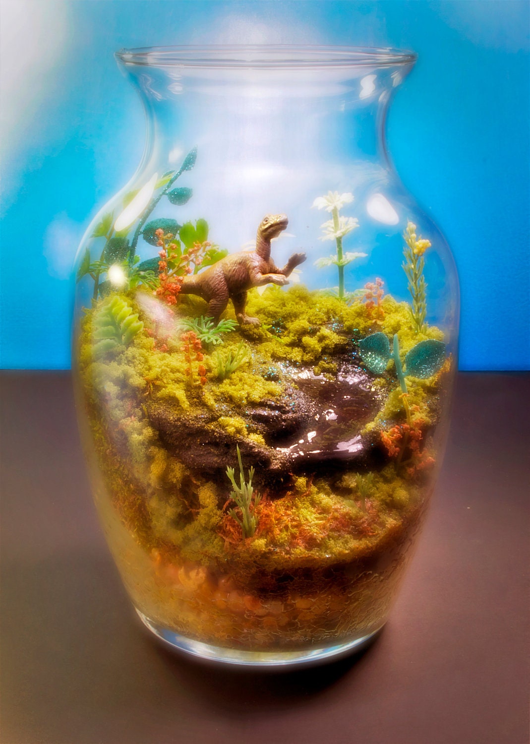Pet Dinosaur Garden - Terrarium / Diorama