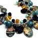 Vintage Monster Movie Posters Charm Bracelet Beaded Altered Art Pictures Beads Silver Plated Cha Cha Retro Horror