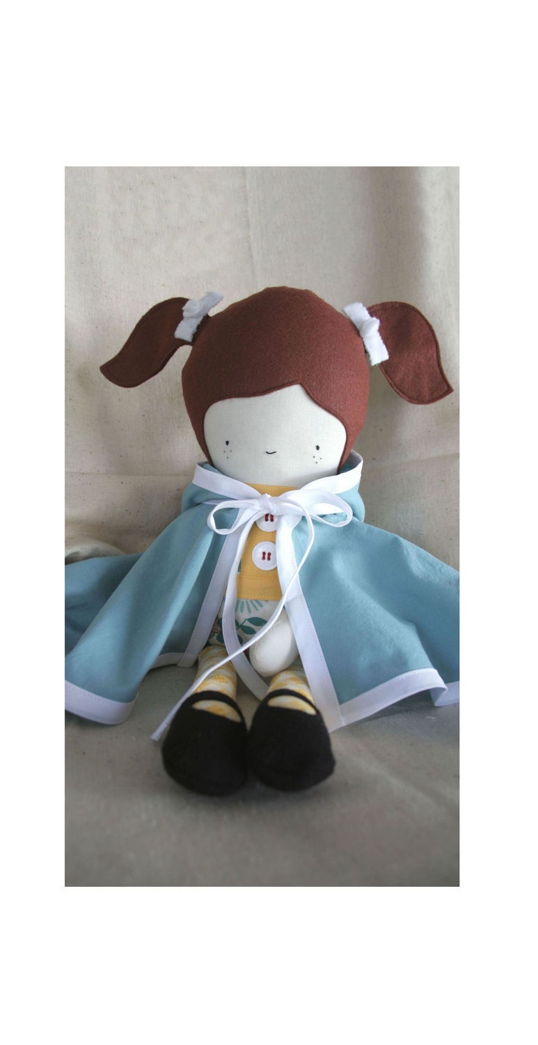 Stuffed Doll, Rag Doll, Fabric Doll, Doll, Soft Doll, Plush Toy, Cloth Doll, Baby Shower, Nursery, photo prop