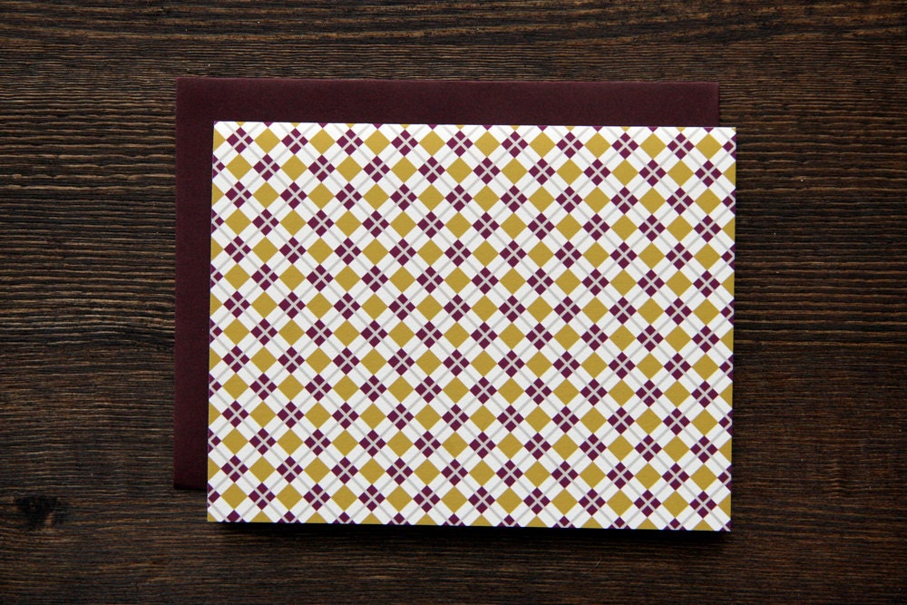 Vintage Delight Blank Card