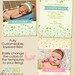 Birth Announcement Template - BA121 INSTANT DOWNLOAD