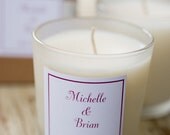 25 Party Favor Soy Candles