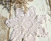 Vintage White Croched 60s
