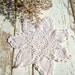Vintage White Croched 60s