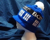 Tardis Newsboy Hat