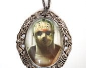Friday The 13th Jason Cameo Necklace