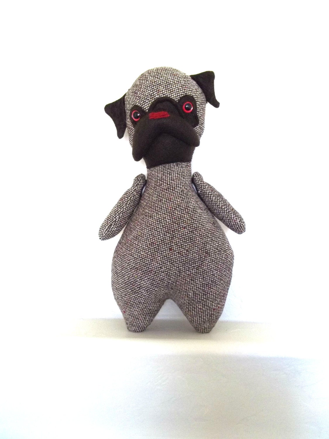 Mon Cher Pug, pug dolls (brown, white, red, cream)