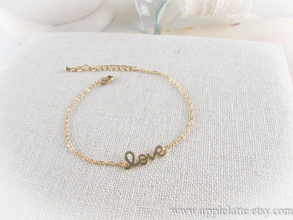 gold love bracelet