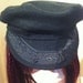 Black Page Boy Slouch Hat