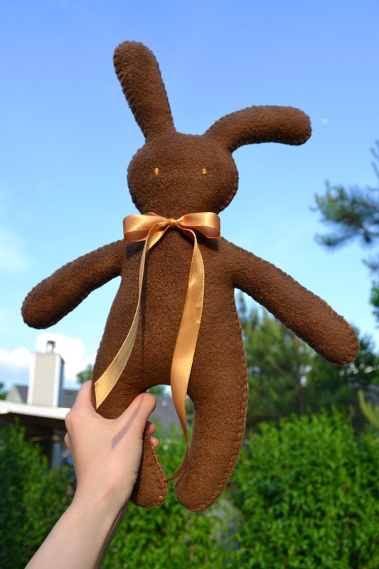 Coco the Bunny - Brown Plush