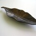 Vintage Bronze Collectible Dish, Tobacco Leaf Made in USA  SHIPPING INCLUDED