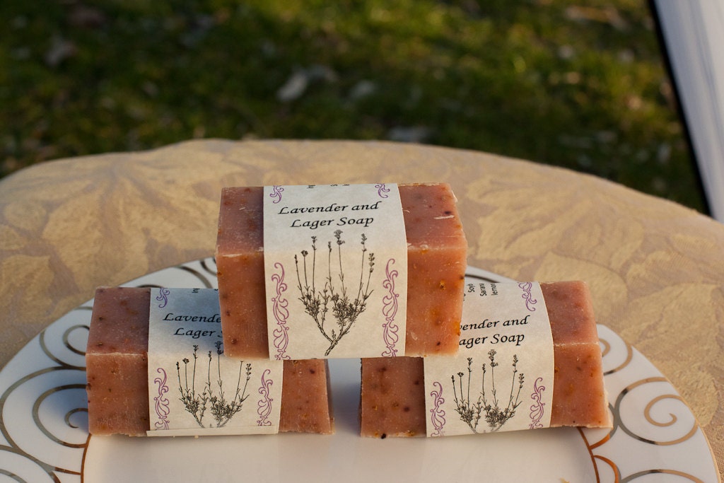 Lavender & Lager Beer Soap
