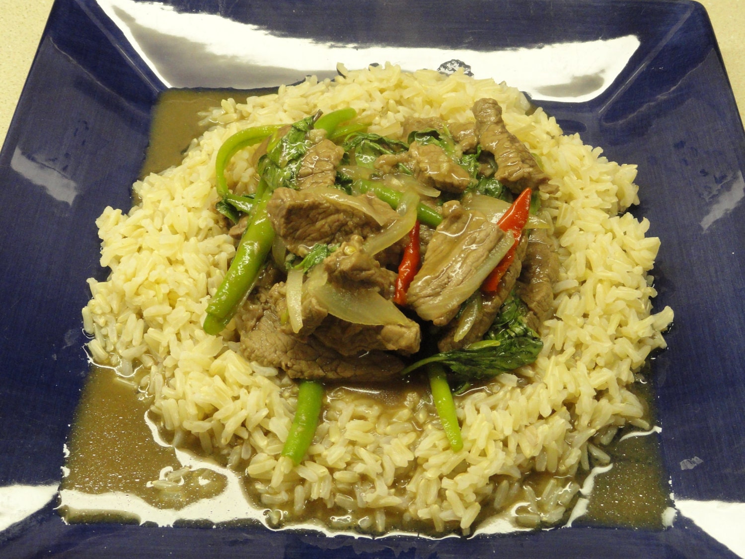 Thai Chili Basil Beef Recipe