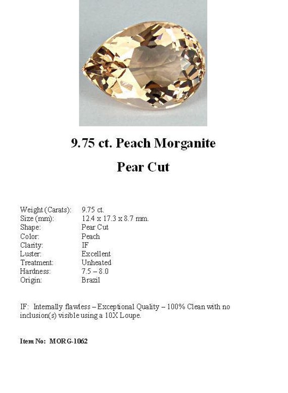 Peach Morganite