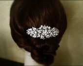BEST SELLER, Vintage Inspired crystal Hair Comb, bridal hair comb, wedding hair accessories, bridal hair, rhinestone comb, headpiece